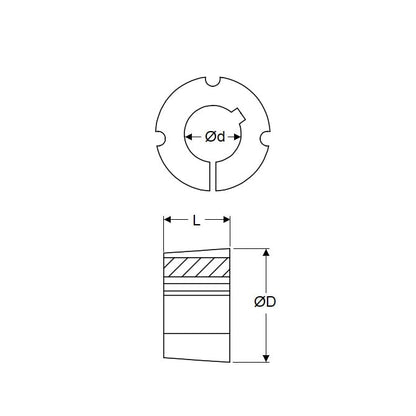 TLB-1210-0206 Bushings (Pack of 1)