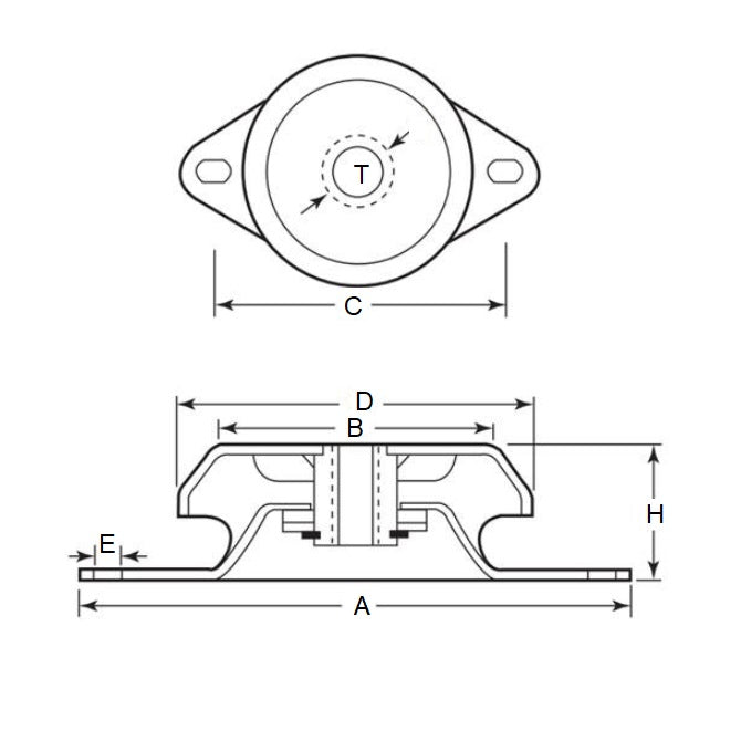 MVI-1270-CS Mounts (Pack of 1)