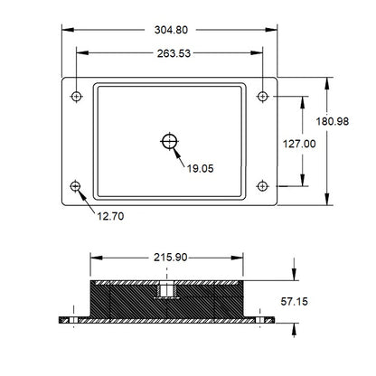 MR4-4536 Mounts (Pack of 1)