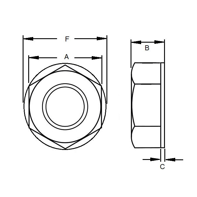 NT048C-HXT-NY Nuts (Pack of 80)