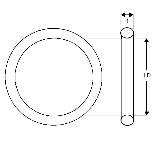 OR-39307-699-VBR75-460 O-Rings (Pack of 10)