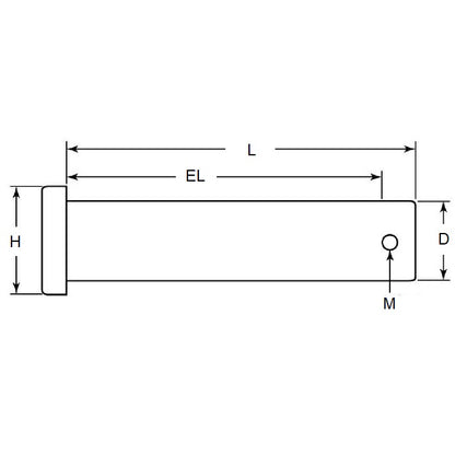 CLP-064-0855-CZ Pins (Pack of 8)