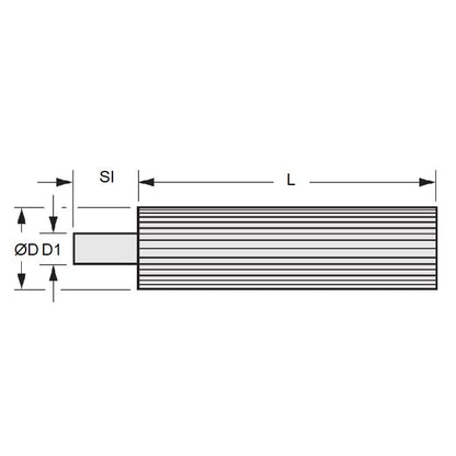 Timing Pulley   24 tooth x 200 mm  -  Carbon Steel - Stock Length - 5.08 mm (1/5 inch) XL Trapezoidal Pitch - MBA  (Pack of 1)