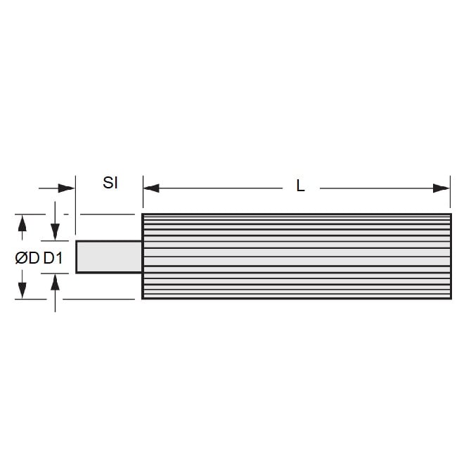 Timing Pulley   23 tooth x 160 mm  -  Aluminium - Stock Length - 10 mm AT10 Trapezoidal Pitch - MBA  (Pack of 1)