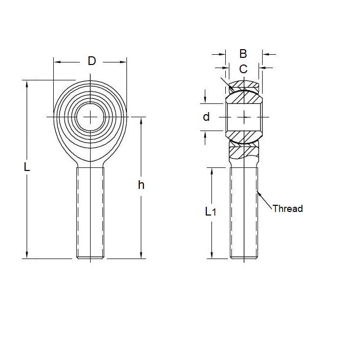 REM-079-L-PP Rod (Pack of 1)