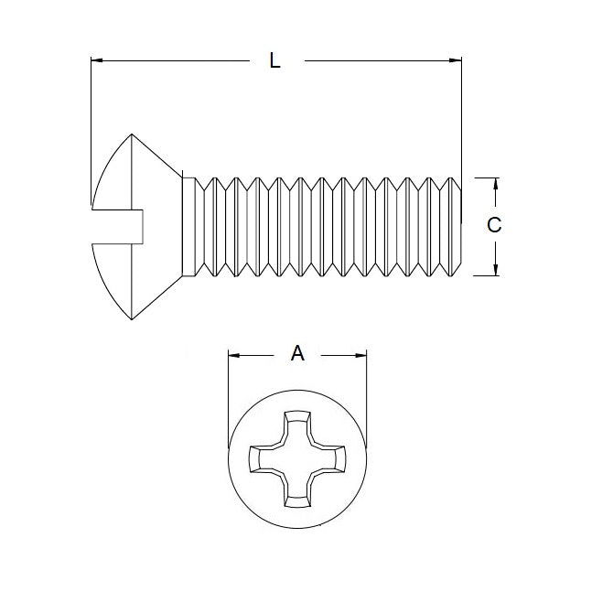 SK030M-006-O-PH-S4 Screws (Pack of 20)