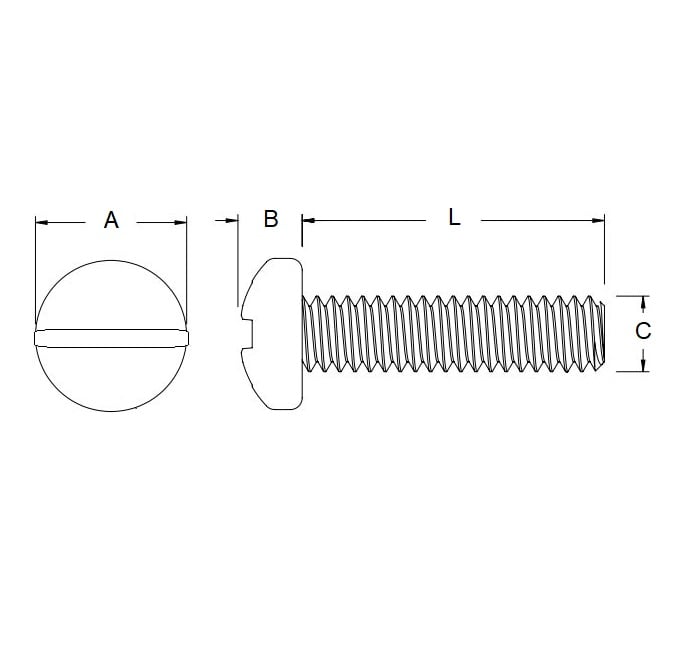 SC040M-035-P-SL-CZ Screws (Pack of 100)