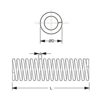 CS-0305-0097-04-S2-G Springs (Remaining Pack of 24)