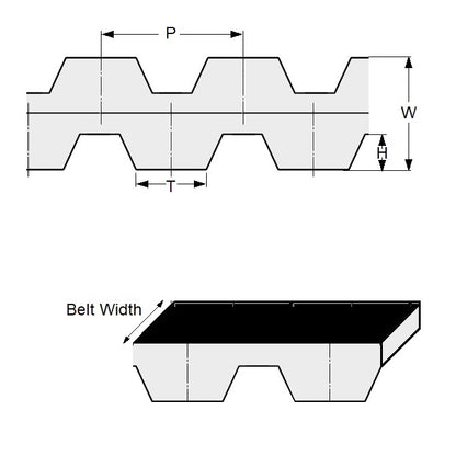 BD-XL-0110-0095-NFB Belts (Pack of 1)