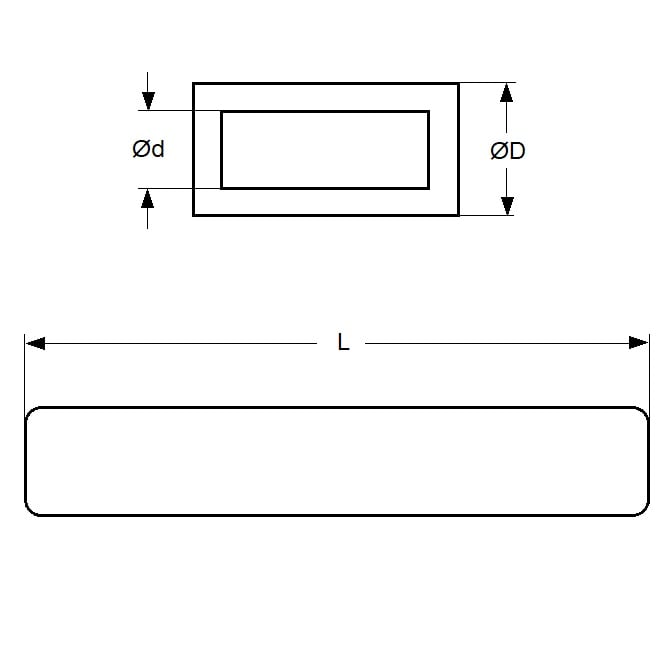 2T-0064-0032-0300-BR Tube (Pack of 1)