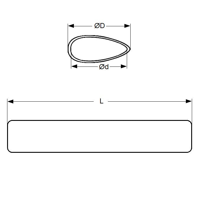 0T-0064-STLN-AL-0880 Tube (Pack of 1)