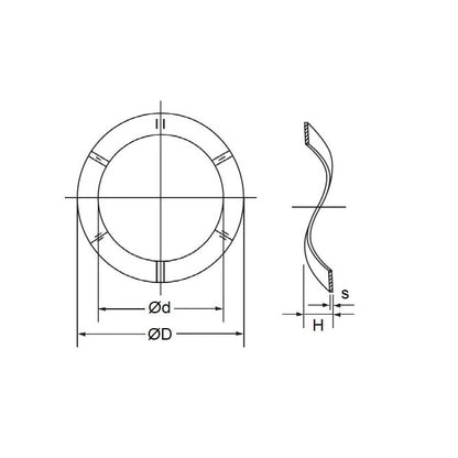 W0240-T-044-041-W2-CZ Washers (Pack of 35)