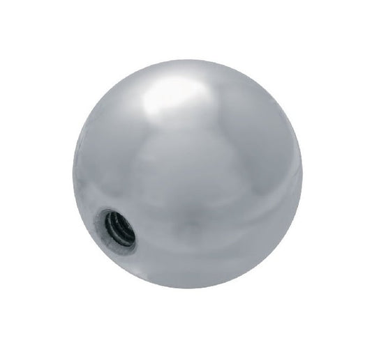 Ball Knob    8-32 UNC x 15.88 mm  - Threaded Aluminium - Female - MBA  (Pack of 1)