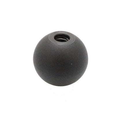 Ball Knob    M5 x 16 mm  - Threaded Tapped Plastic Insert Thermoplastic - Female - MBA  (Pack of 2)