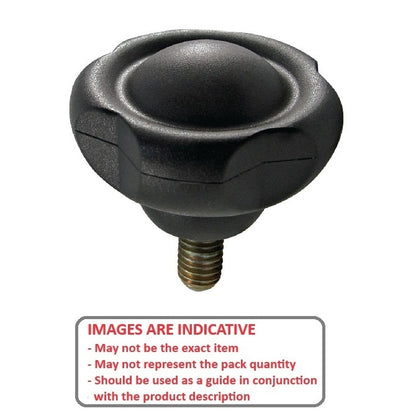 KM095C-050-5L20-ST Knob (Pack of 1)