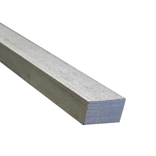 Rectangular Keysteel Length    6.35 x 12.7 x 300 mm  - Stock Length Stainless 316 - A4 - Rectangular - Undersized - Standard - ExactKey  (Pack of 1)