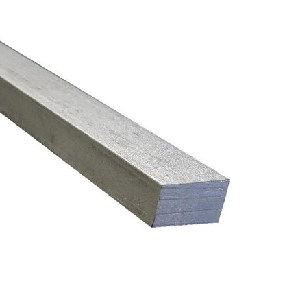 Rectangular Keysteel Length   12 x 20 x 300 mm  - Stock Length Stainless 303-304 - 18-8 - A2 - Rectangular - Undersized - Standard - ExactKey  (Pack of 1)