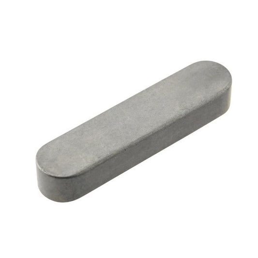 Machine Key   20 x 12 x 80 mm  - Rounded Ends Carbon Steel C45 - Standard - ExactKey  (Pack of 1)
