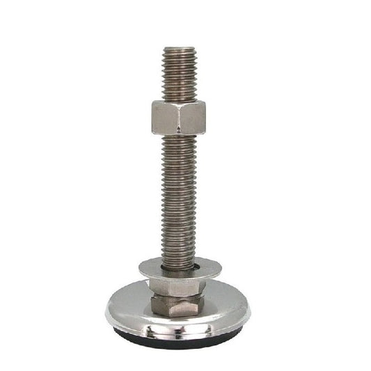 Anti-Vibration Mount  453.6 Kg - 1/2-13 UNC - 152.4 x 98 mm  - Stud Stainless 303-304 - 18-8 - A2 - Anti-Vibration - MBA  (Pack of 1)