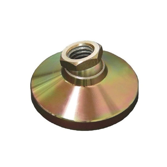 Levelling Mount    M24 x 102 x 10 - 9980kg  - Socket Gold Chromate - MBA  (Pack of 1)