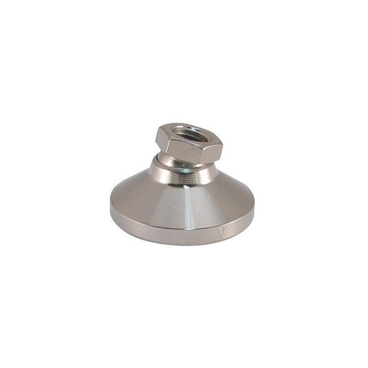 Levelling Mount    M6 x 19 x 4 - 315kg  - Socket Steel Nickel Plated - MBA  (Pack of 1)