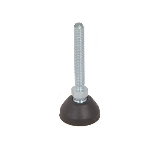 Levelling Mount M24 x 80 x 40 - 250kg  - Mounts - Leveling - Studded - Nylon - No Lag Holes Zinc Plated Steel - MBA  (Pack of 4)