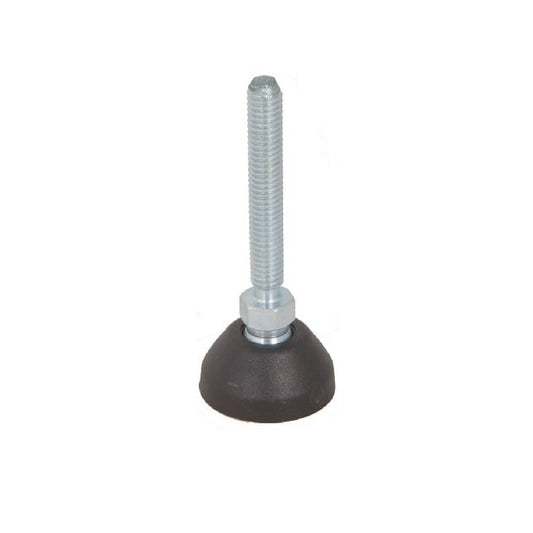 Levelling Mount M16 x 60 x 39 - 210kg  - Mounts - Leveling - Studded - Plated - Swivel - Rubber Padded 304 Stainless Steel - MBA  (Pack of 4)