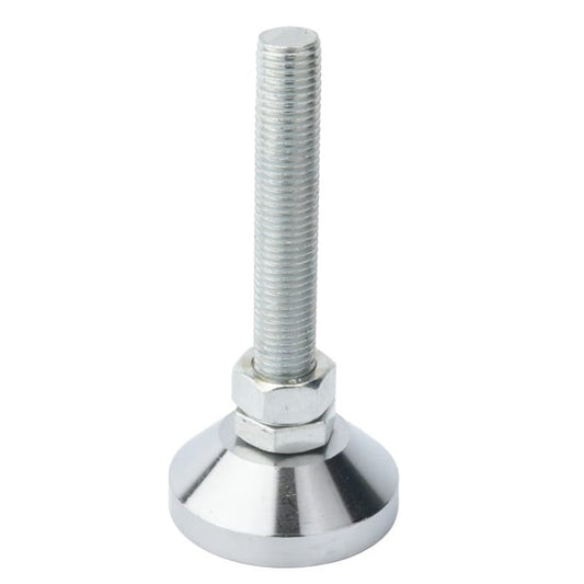 Levelling Mount M24 x 80 x 37 -1000kg  - Stud Stainless 303-304 - 18-8 - A2 - MBA  (Pack of 1)