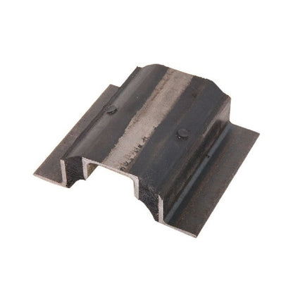 Vibro-Insulator Strips Mount  304.8 x 114.3 x 33.3 mm  - Vibro-Insulator Strip Neoprene and Steel - MBA  (Pack of 1)