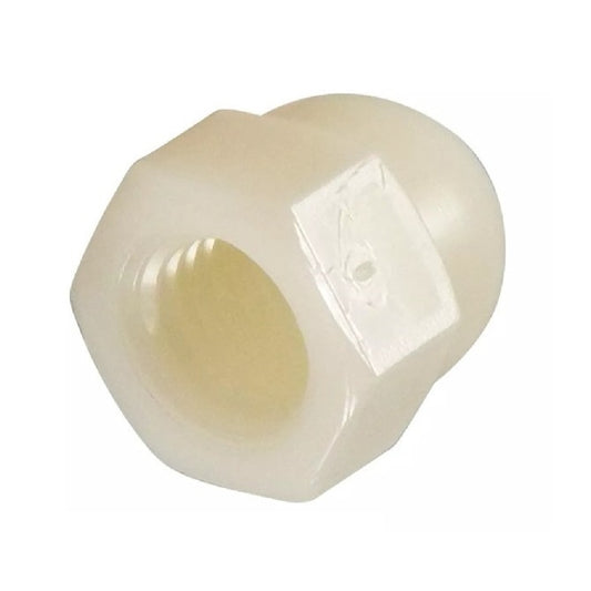 Dome Nut 4-40 UNC Nylon Zytel 101 - MBA  (Pack of 50)