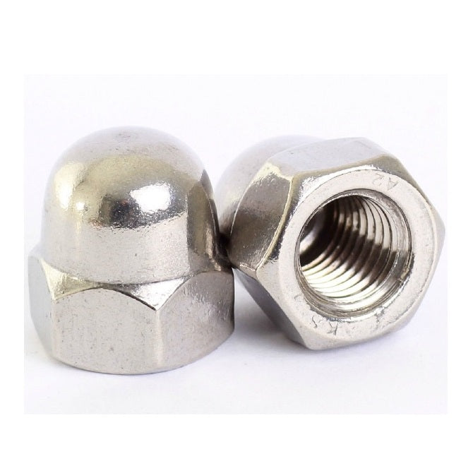 Dome Nut    M3 mm  -  Stainless 303-304 - 18-8 - A2 - MBA  (Pack of 20)