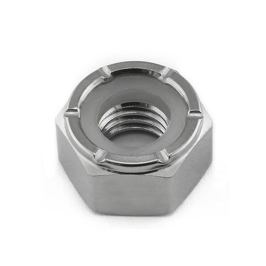 Hexagonal Nut 5-40 UNC  - Insert Aluminium - MBA  (Pack of 35)