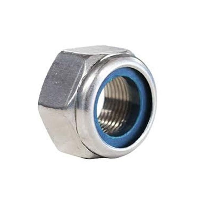 Hexagonal Nut    M24  - Standard Insert 316 Stainless - MBA  (Pack of 25)