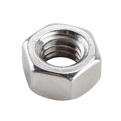 Hexagonal Nut 3-56 UNF  - Standard Stainless 303-304 - 18-8 - A2 - MBA  (Pack of 100)