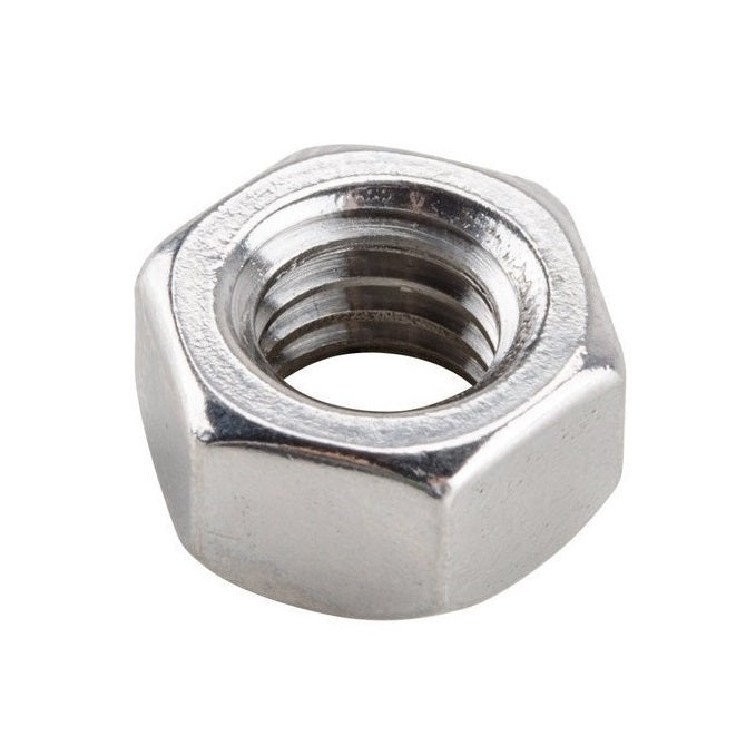 Hexagonal Nut    M20  -  Stainless 303-304 - 18-8 - A2 - MBA  (Pack of 50)