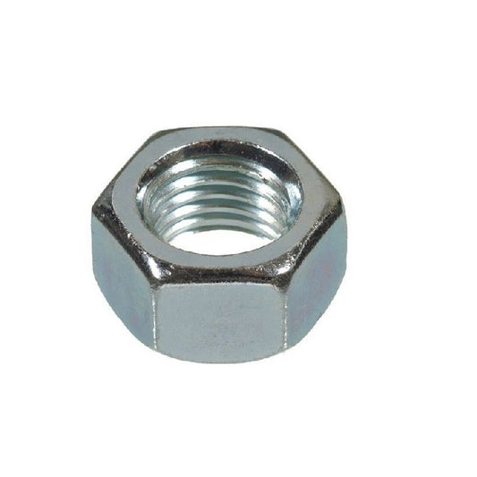 Hexagonal Nut    M2  - Half Brass Nickel Plated - MBA  (Pack of 50)