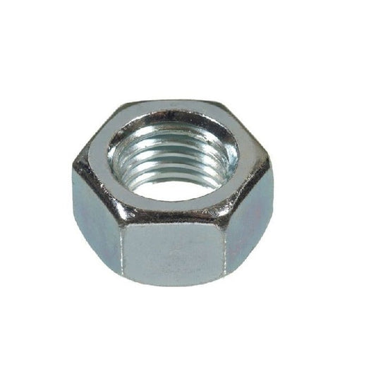 Hexagonal Nut 2-56 UNC Steel Zinc Plated - MBA  (Pack of 50)