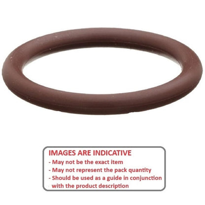 O-Ring   94.62 x 5.33 mm  - High Temperature Fluoroelastomer - Brown - Duro 90 - MBA  (Pack of 50)