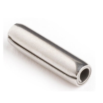 Coiled Pin    1.32 x 6.35 mm  -  Stainless 304 Grade - MBA  (Pack of 50)