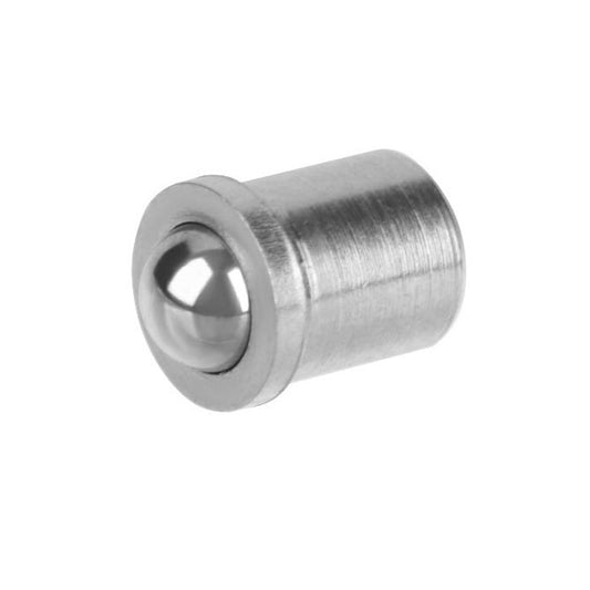 Plunger    3.18 x 6.4 mm  - Standard Duty Steel Body with Stainless Ball - Ball - Push Fit - MBA  (Pack of 1)