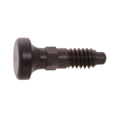 Spring Plunger    3/8-16 UNC x 19.1 mm  - Handle with Thread Lock Steel with Acetal - Spring - Threaded - MBA  (Pack of 1)
