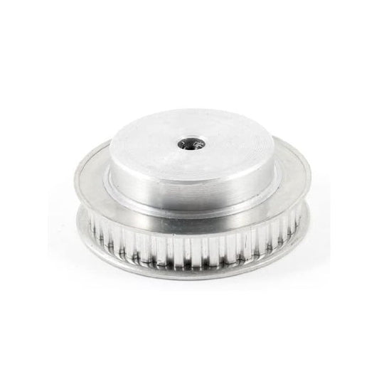 Timing Pulley   48 Tooth x 16 mm Wide Unfinished 16 mm Bore  -  Aluminium - Unflanged - 10 mm T10 Trapezoidal Pitch - MBA  (Pack of 1)