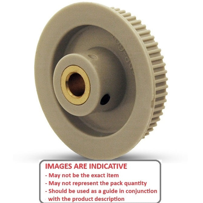 P-MXL-042-064SF-PP-GI-048 Pulleys (Pack of 1)