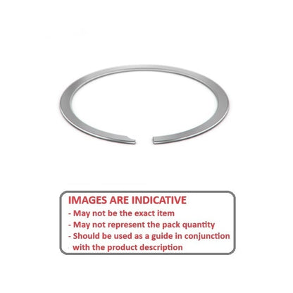 9.525 x 0.38 External Spiral Ring US-037 Diagram