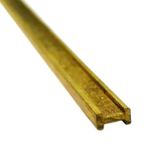 H Section Bar    1.59 x 1.59 x 0.381 mm  -  Brass - MBA  (Pack of 10)