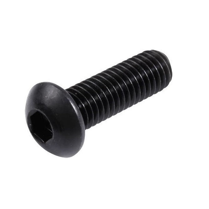 Screw 0-80 UNF x 6.4 mm Alloy Steel - Button Socket - MBA  (Pack of 5)