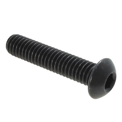 Associated RC10 - T3 1-10 Button Head Socket Screw 4-40-3-4mm Only Option Carbon Steel, Black - Replaces 7413 (Pack of 100)