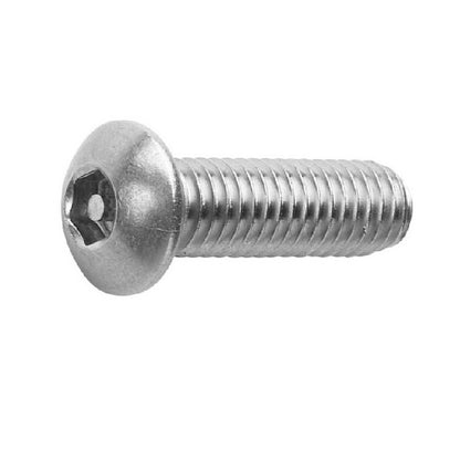 Screw M4 x 16 mm 304 Stainless - Security Button Socket - MBA  (Pack of 25)