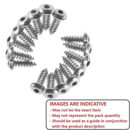 SCT0285-019-B-SK-CZ-SM Button Head Screw (Remaining Pack of 95)