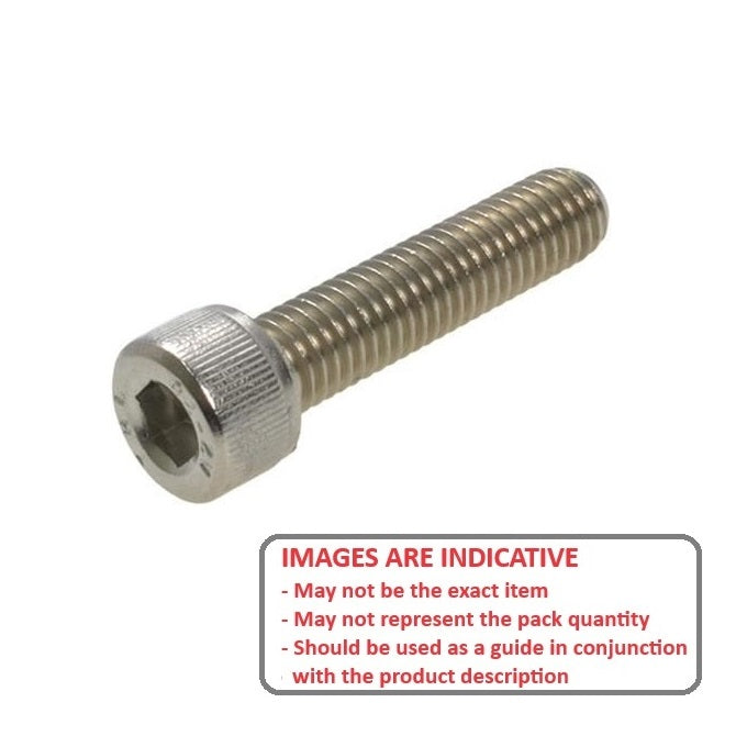 Screws M3 x 8 mm Aluminium - Cap Socket - MBA  (Pack of 1)